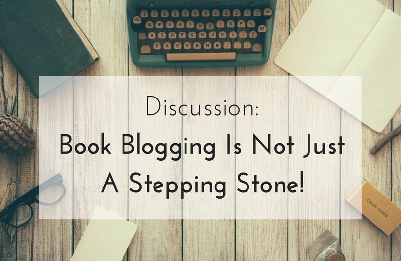 blogging is not a stepping stone